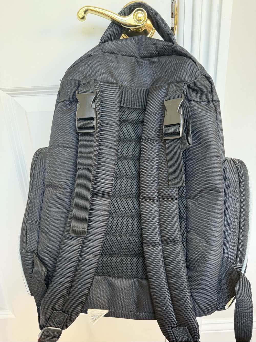 Eddie Bauer Black Diaper Backpack with cooling storage and wipe holder - Picture 6 of 6